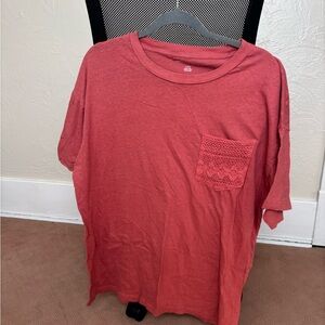 American Eagle Lace Pocket Women's T-Shirt